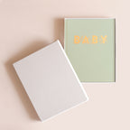 Baby Book - Pistachio (Boxed)