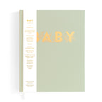 Baby Book - Pistachio (Boxed)