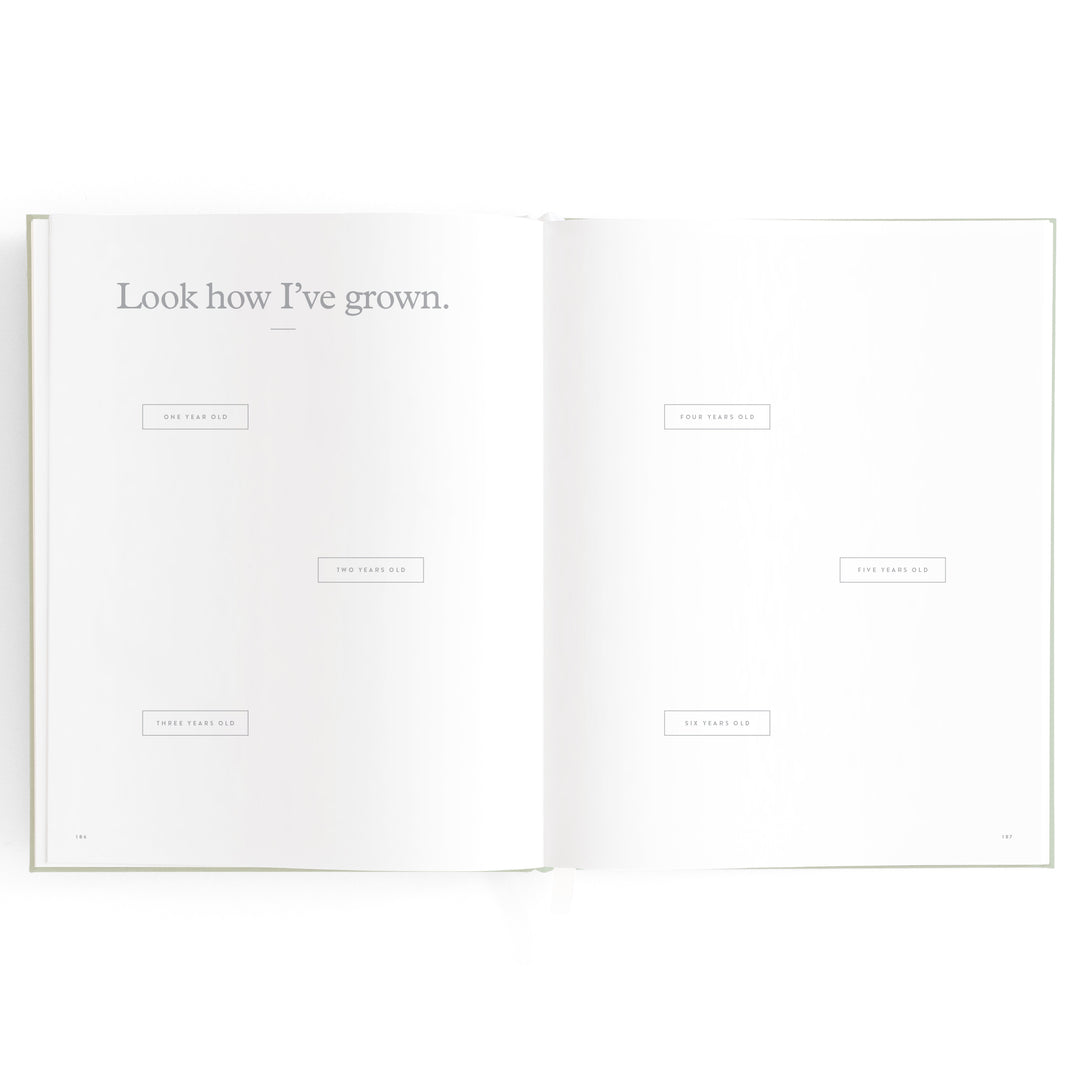 Fox & Fallow Baby Book - Pistachio (Boxed)