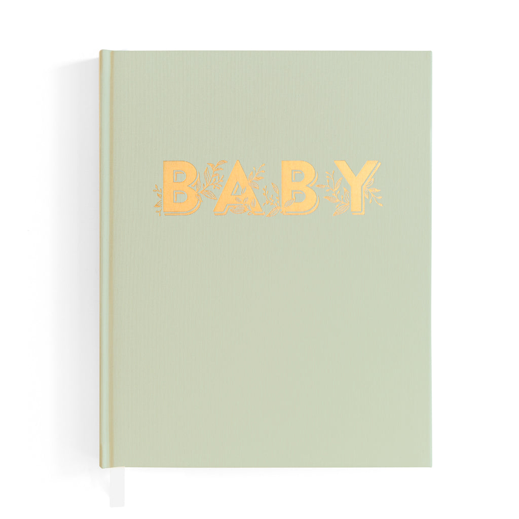 Fox & Fallow Baby Book - Pistachio (Boxed)