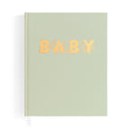Baby Book - Pistachio (Boxed)