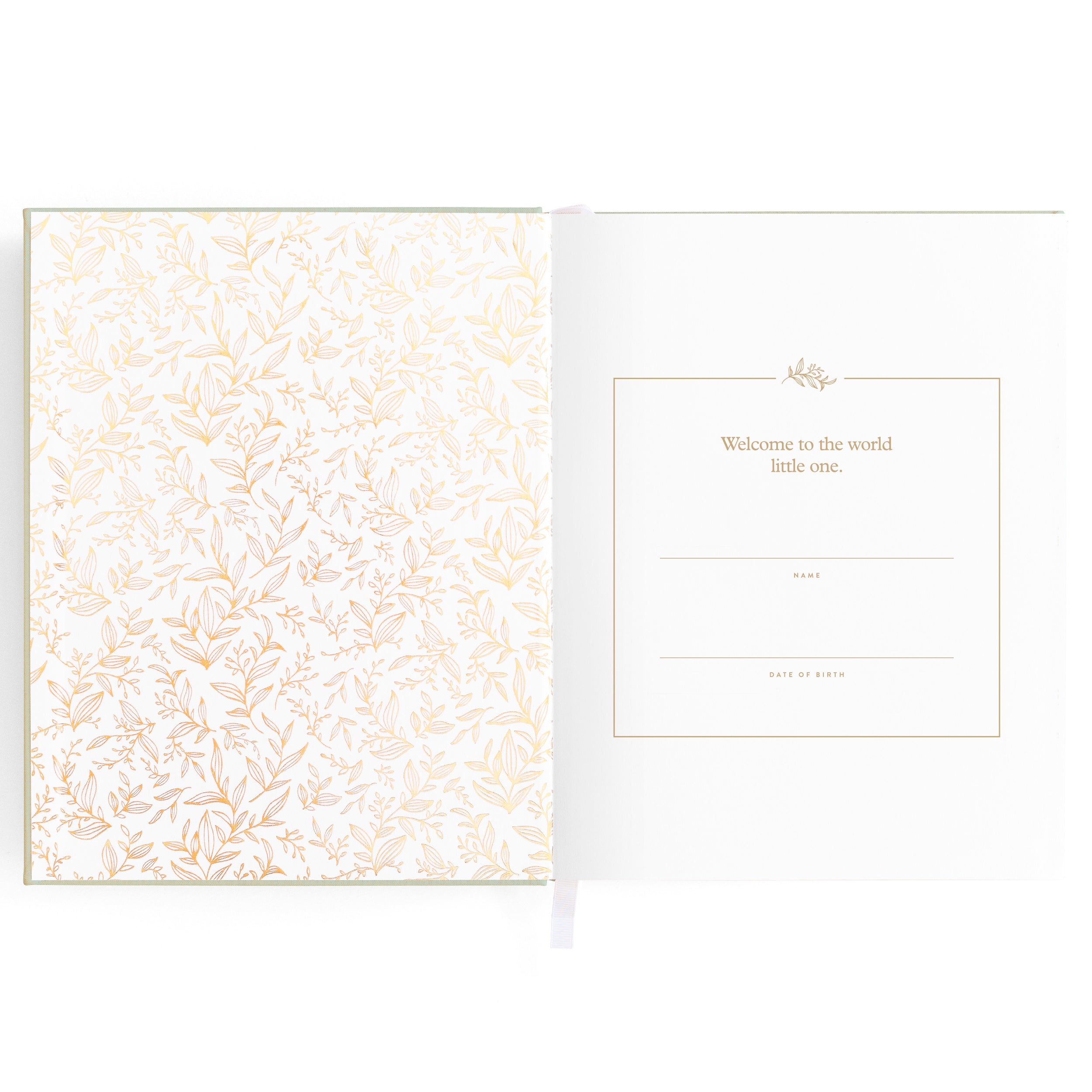 Fox & Fallow Baby Book - Pistachio