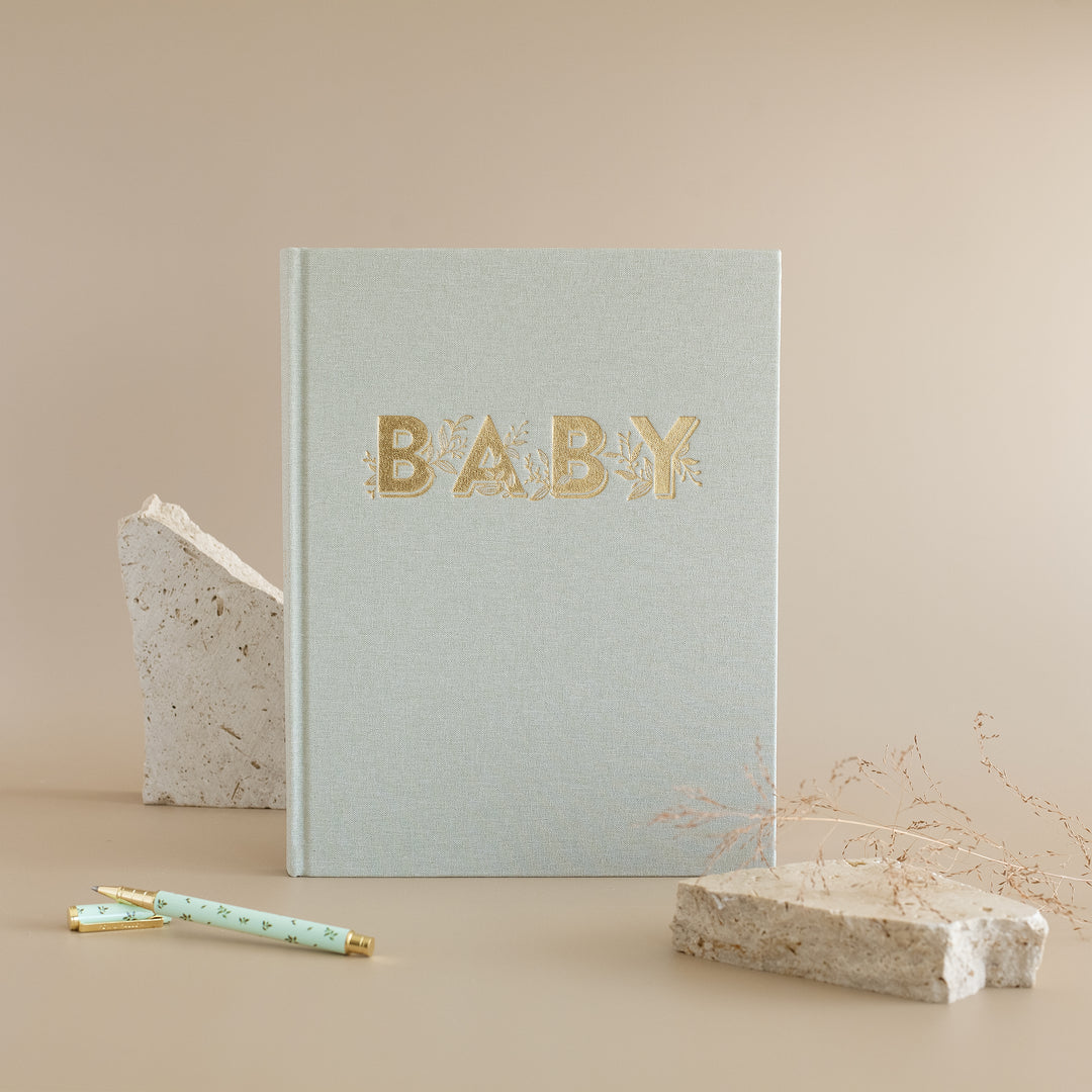 Fox & Fallow Baby Book - Pistachio