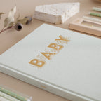 Baby Book - Pistachio (Boxed)