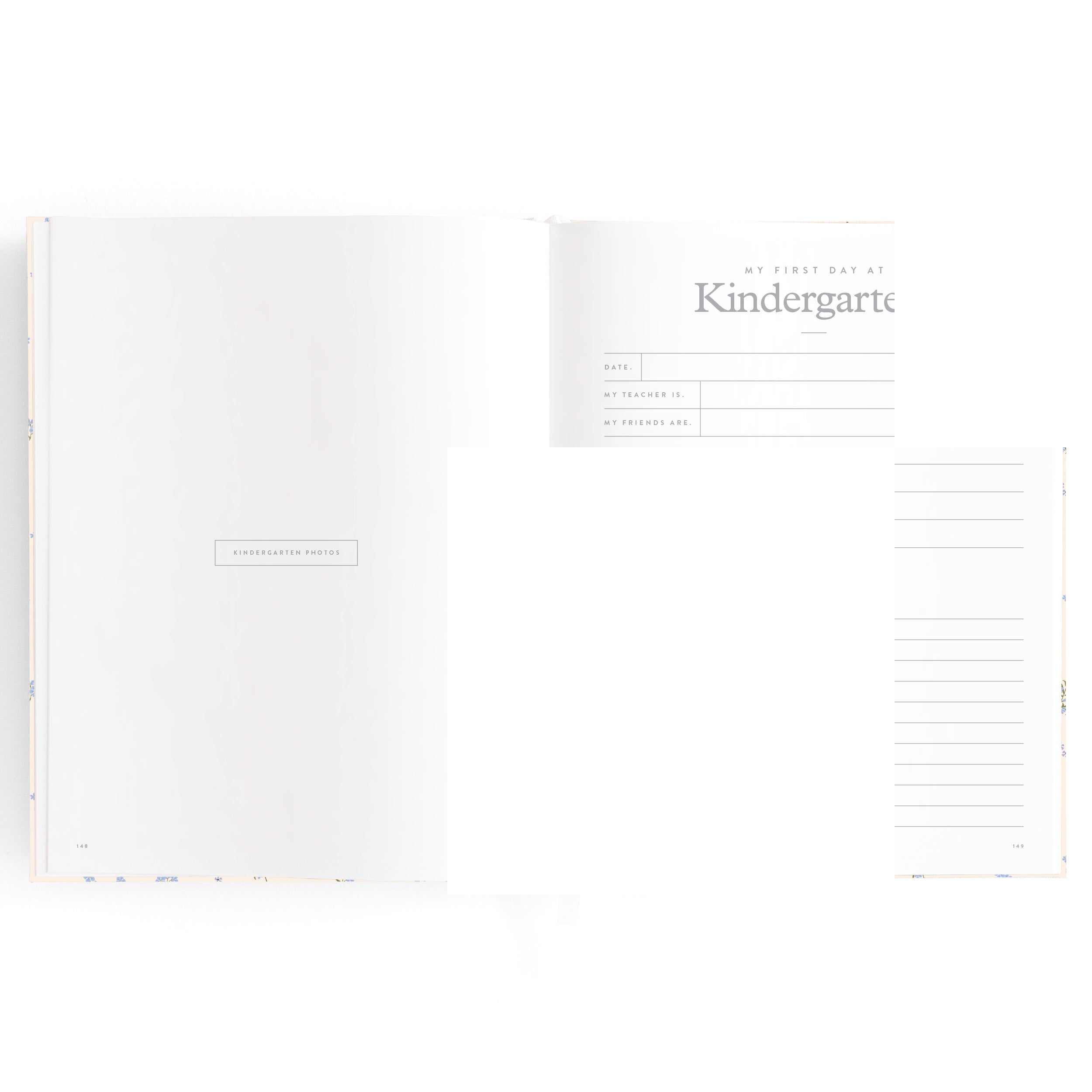 Fox & Fallow Baby Book - Forget Me Not