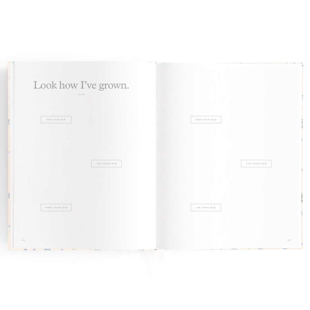 Fox & Fallow Baby Book - Forget Me Not