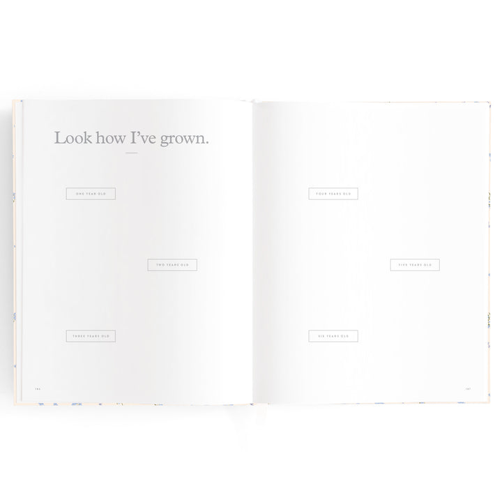 Fox & Fallow Baby Book - Forget Me Not