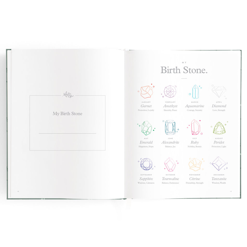 Fox & Fallow Baby Book - Pine