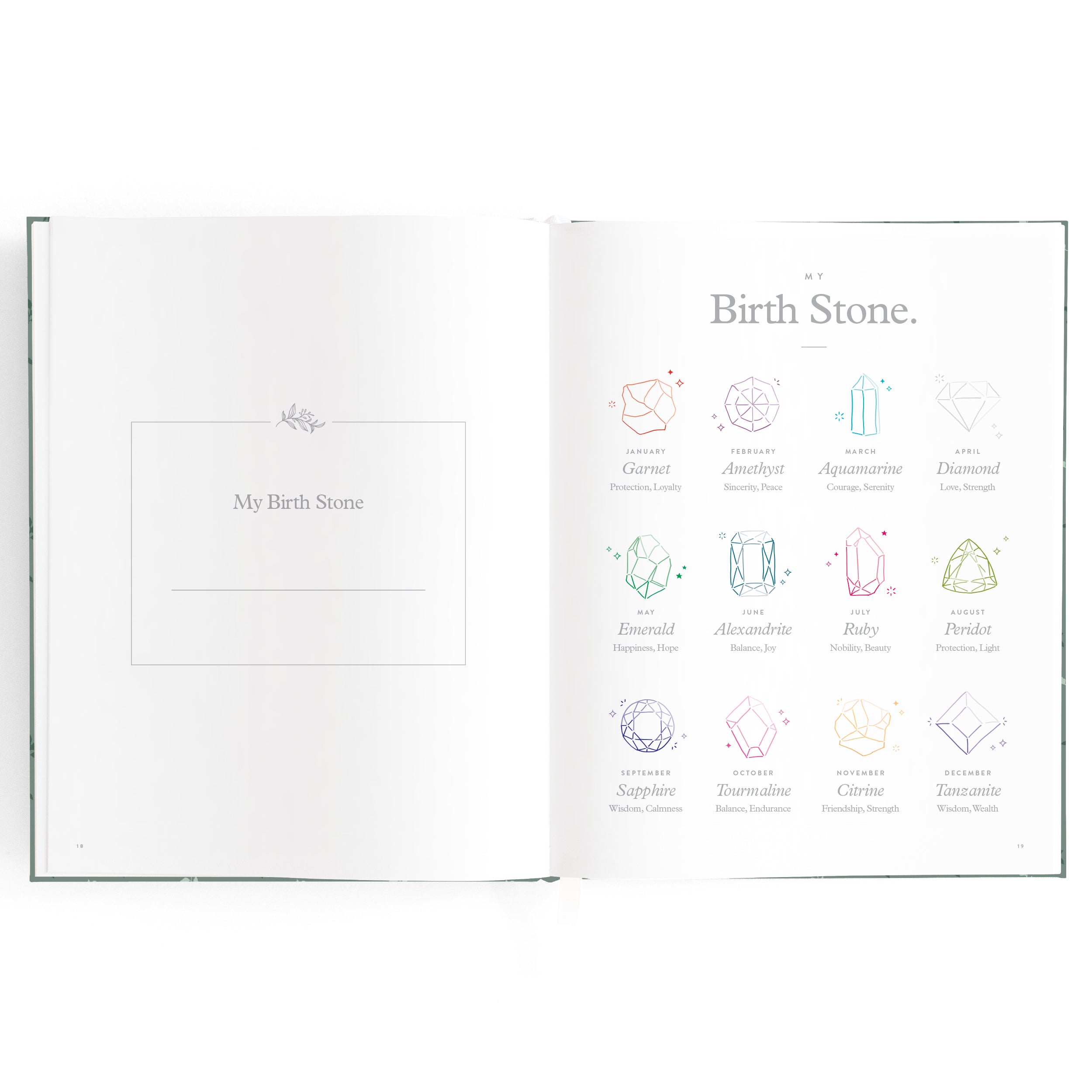 Fox & Fallow Baby Book - Pine