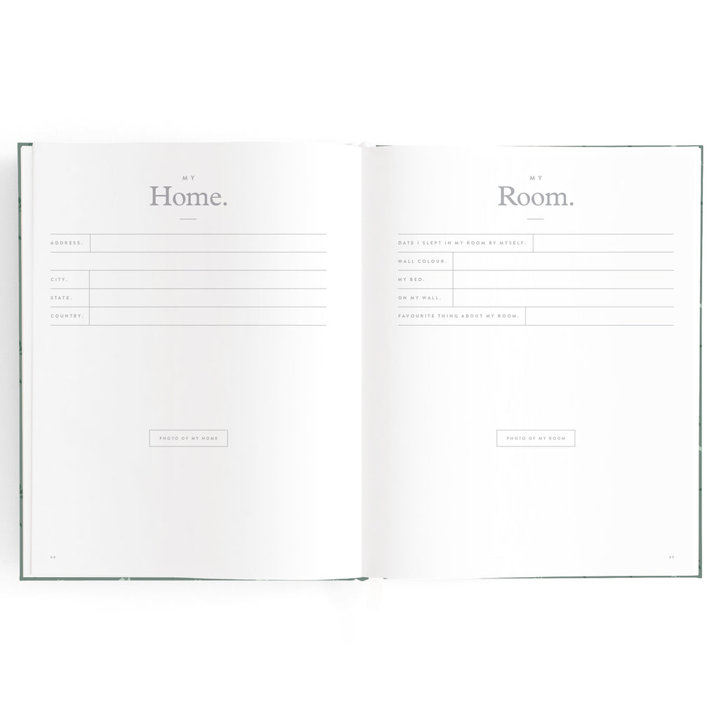 Fox & Fallow Baby Book - Pine