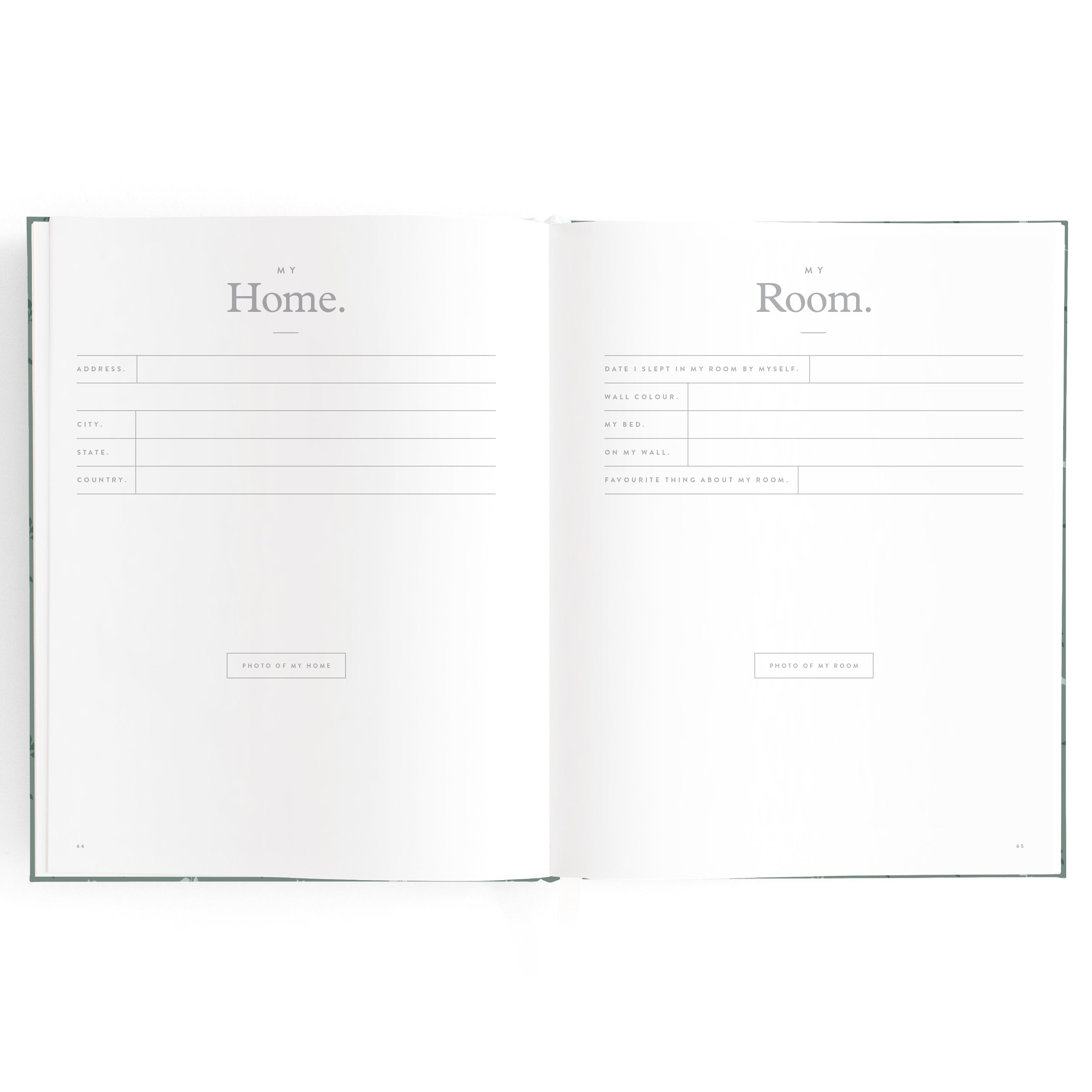 Fox & Fallow Baby Book - Pine