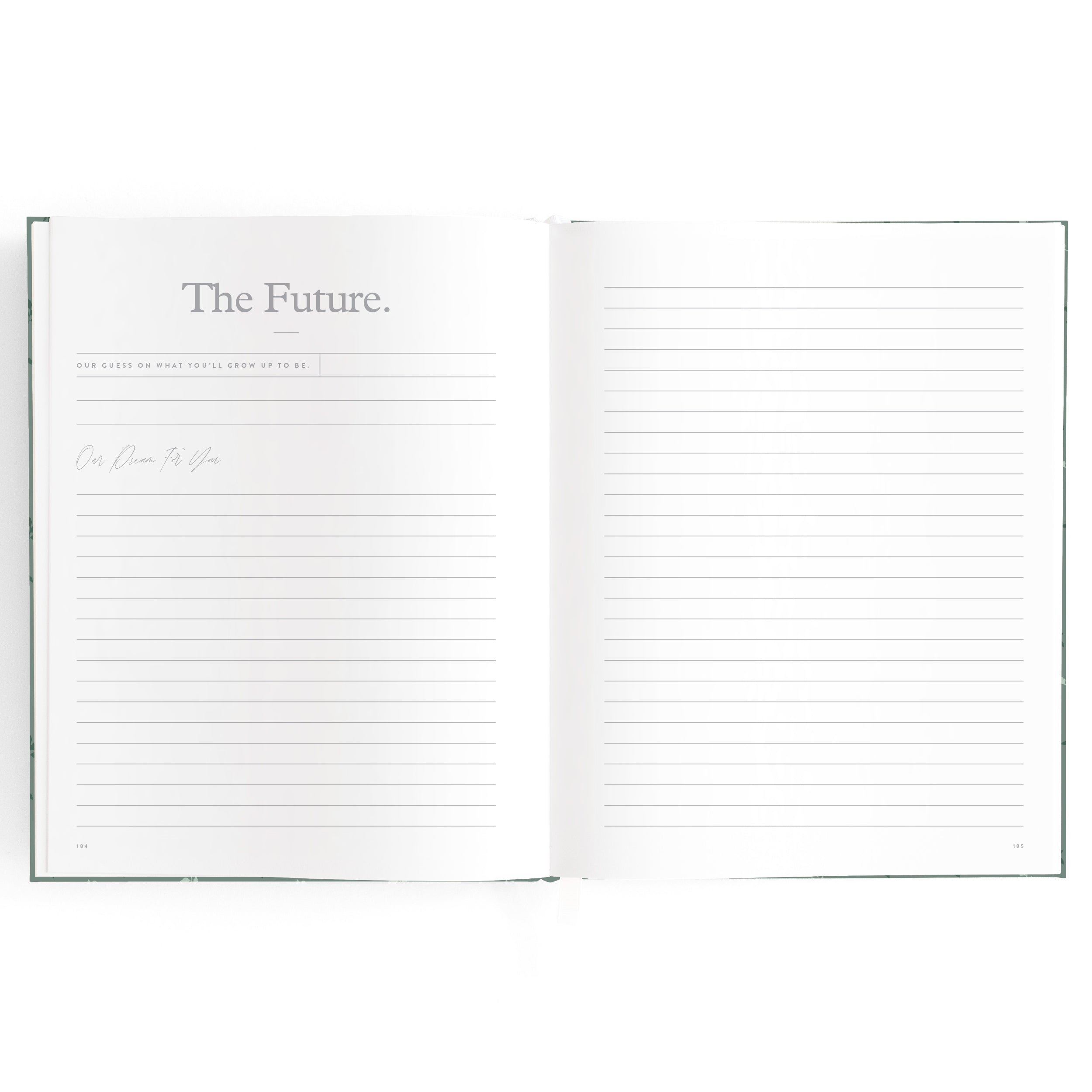 Fox & Fallow Baby Book - Pine