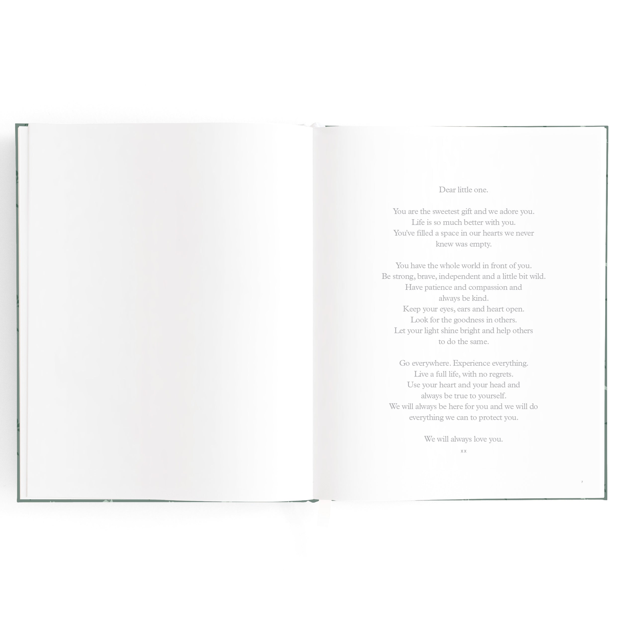 Fox & Fallow Baby Book - Pine