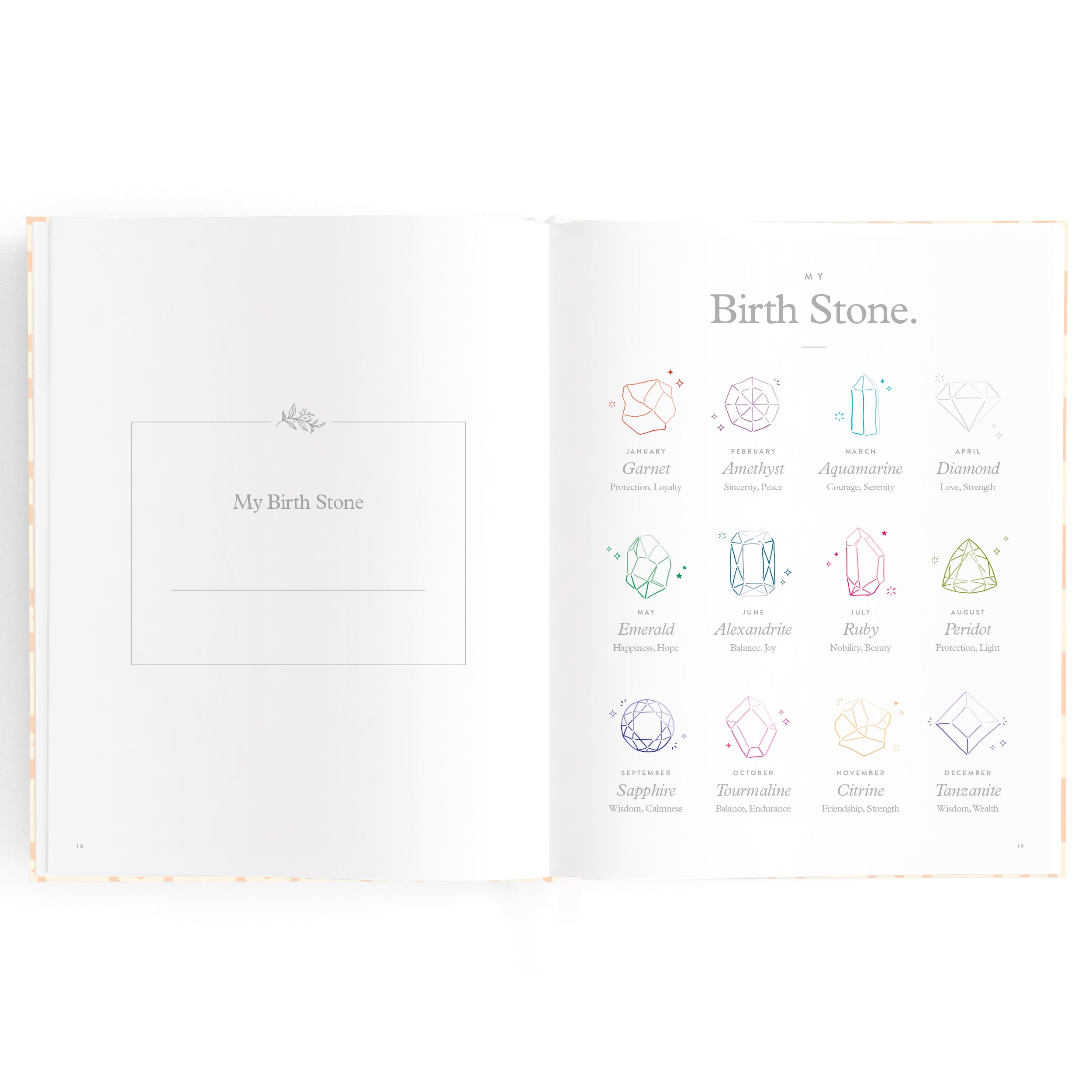 Fox & Fallow Baby Book - Daisy Grid