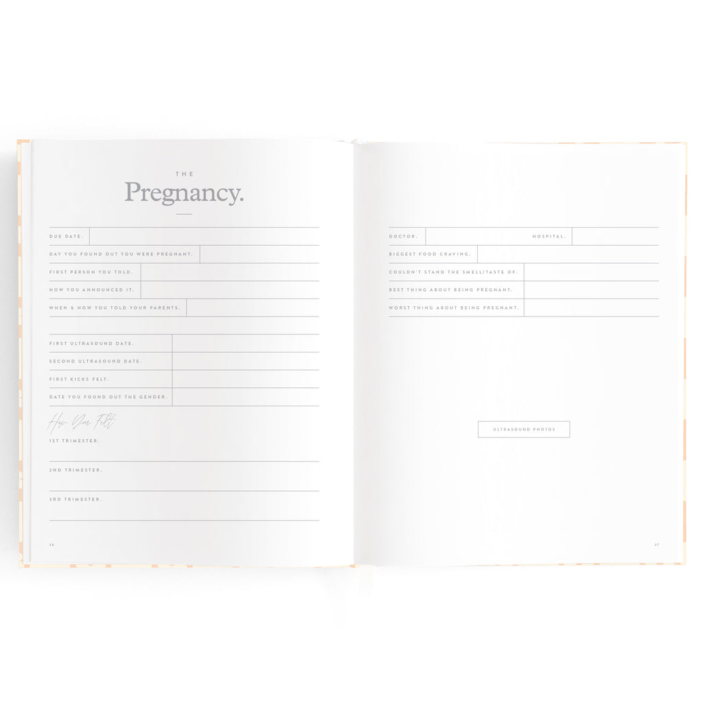 Fox & Fallow Baby Book - Daisy Grid