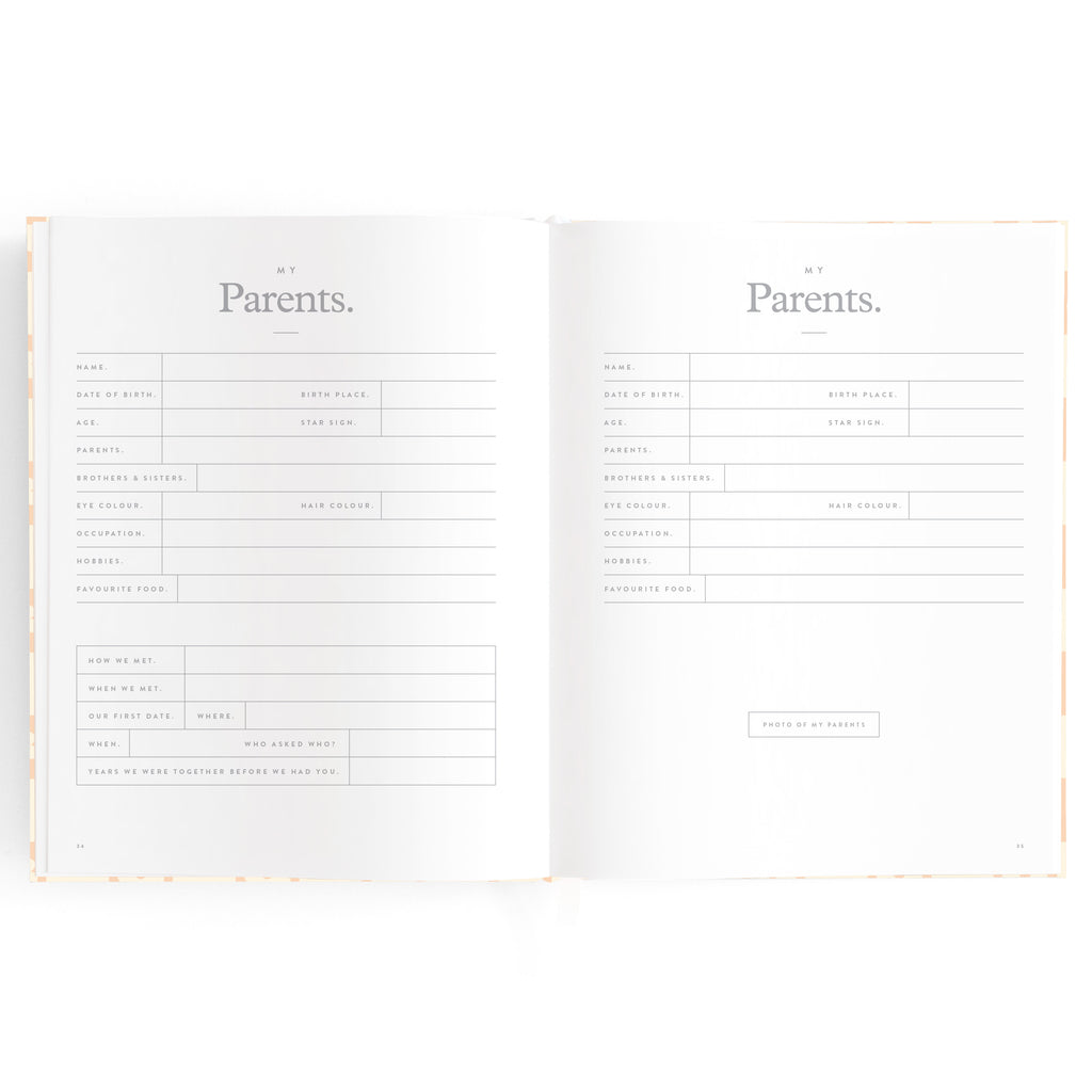 Fox & Fallow Baby Book - Daisy Grid