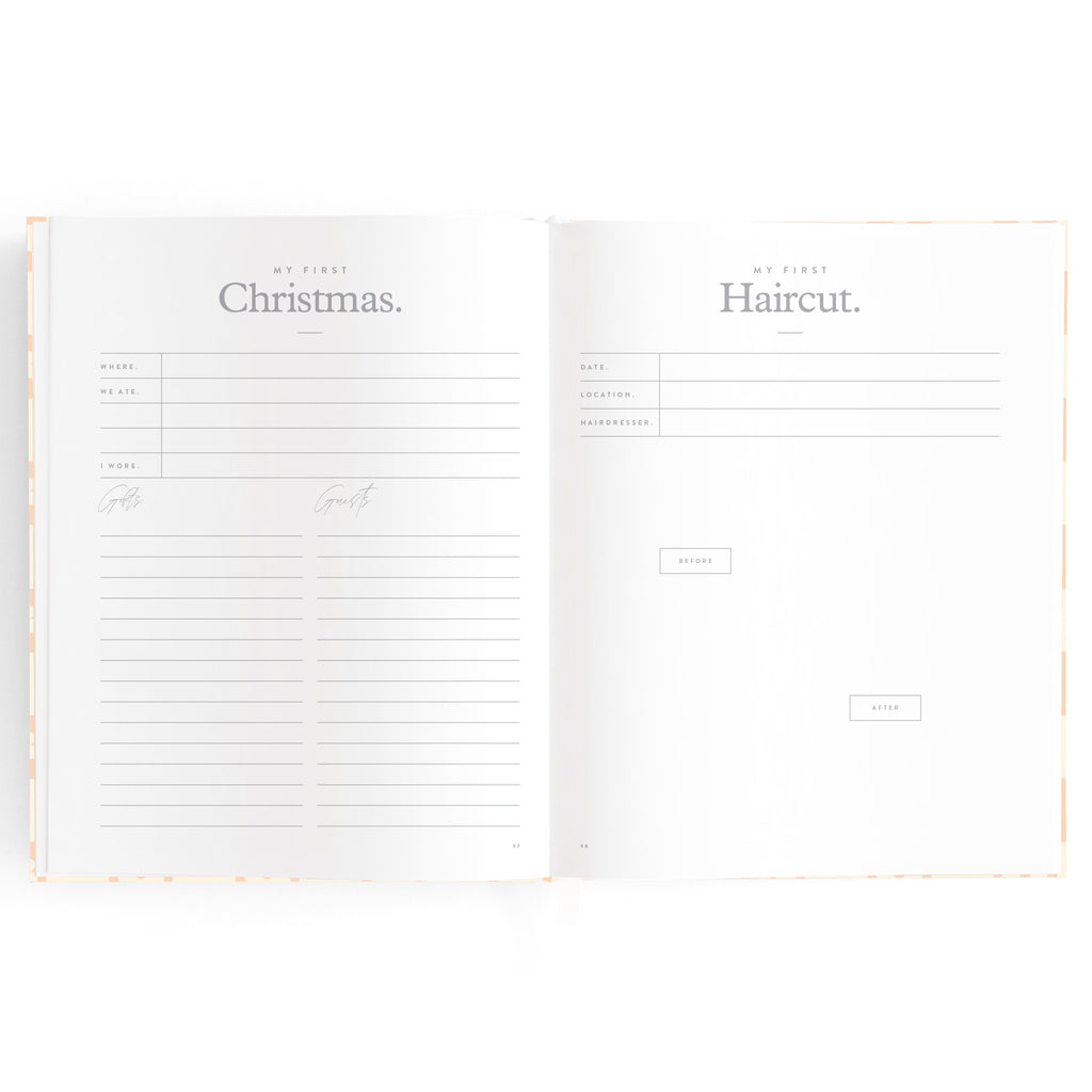 Fox & Fallow Baby Book - Daisy Grid