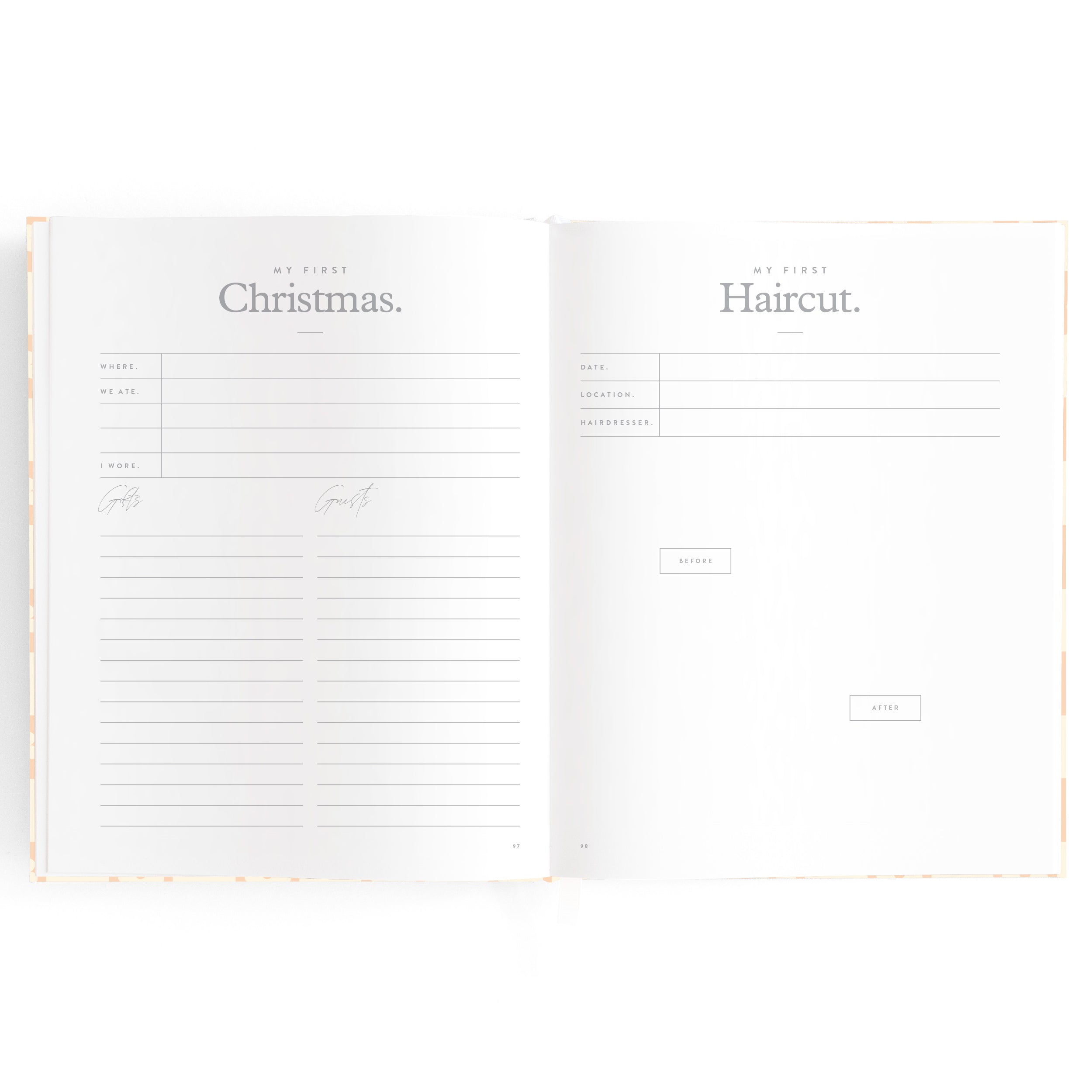 Fox & Fallow Baby Book - Daisy Grid
