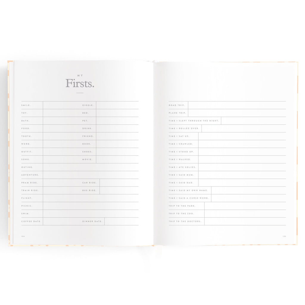 Fox & Fallow Baby Book - Daisy Grid
