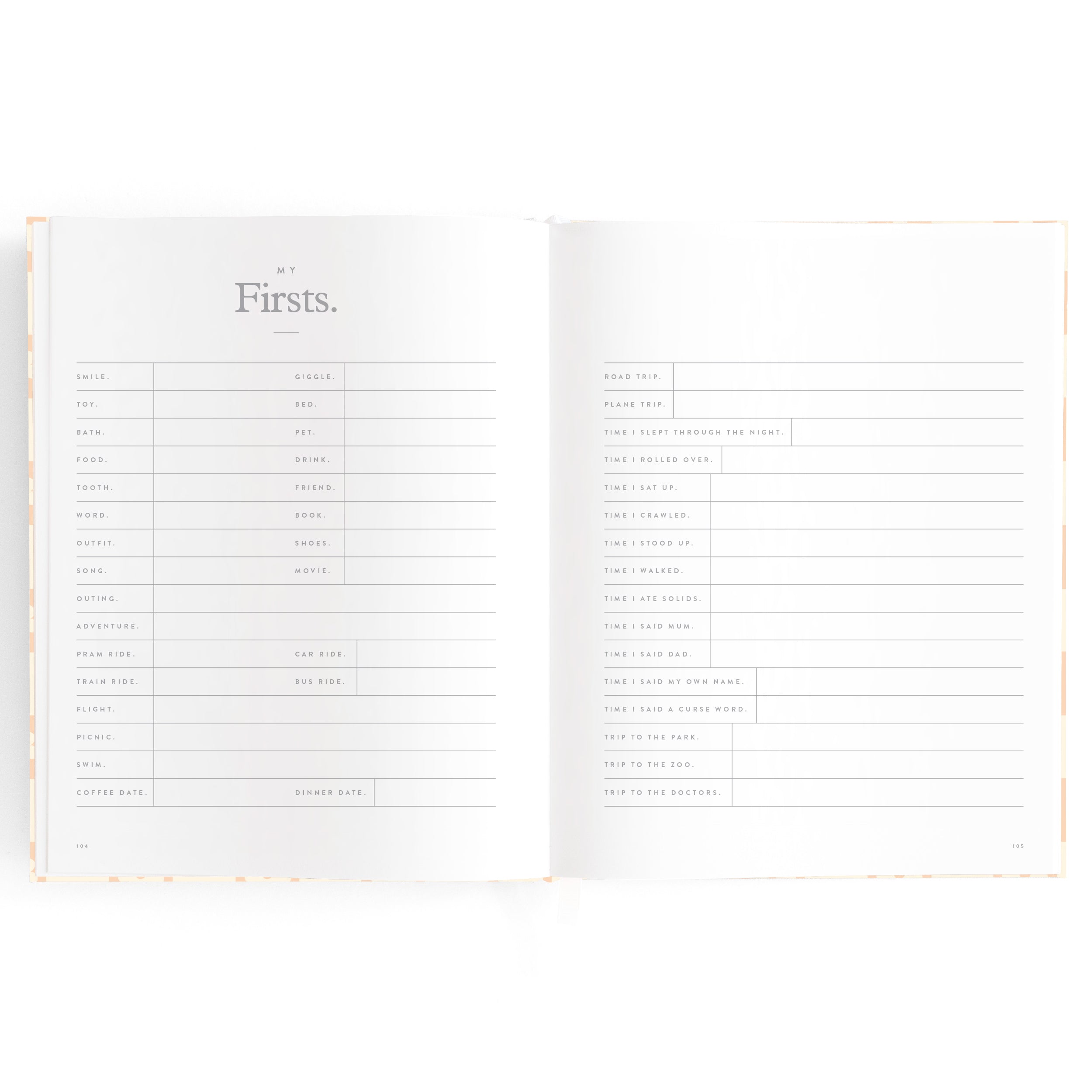 Fox & Fallow Baby Book - Daisy Grid