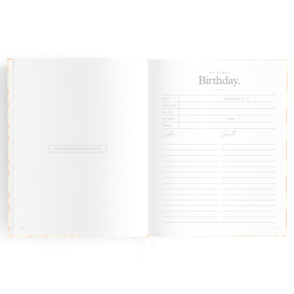 Fox & Fallow Baby Book - Daisy Grid