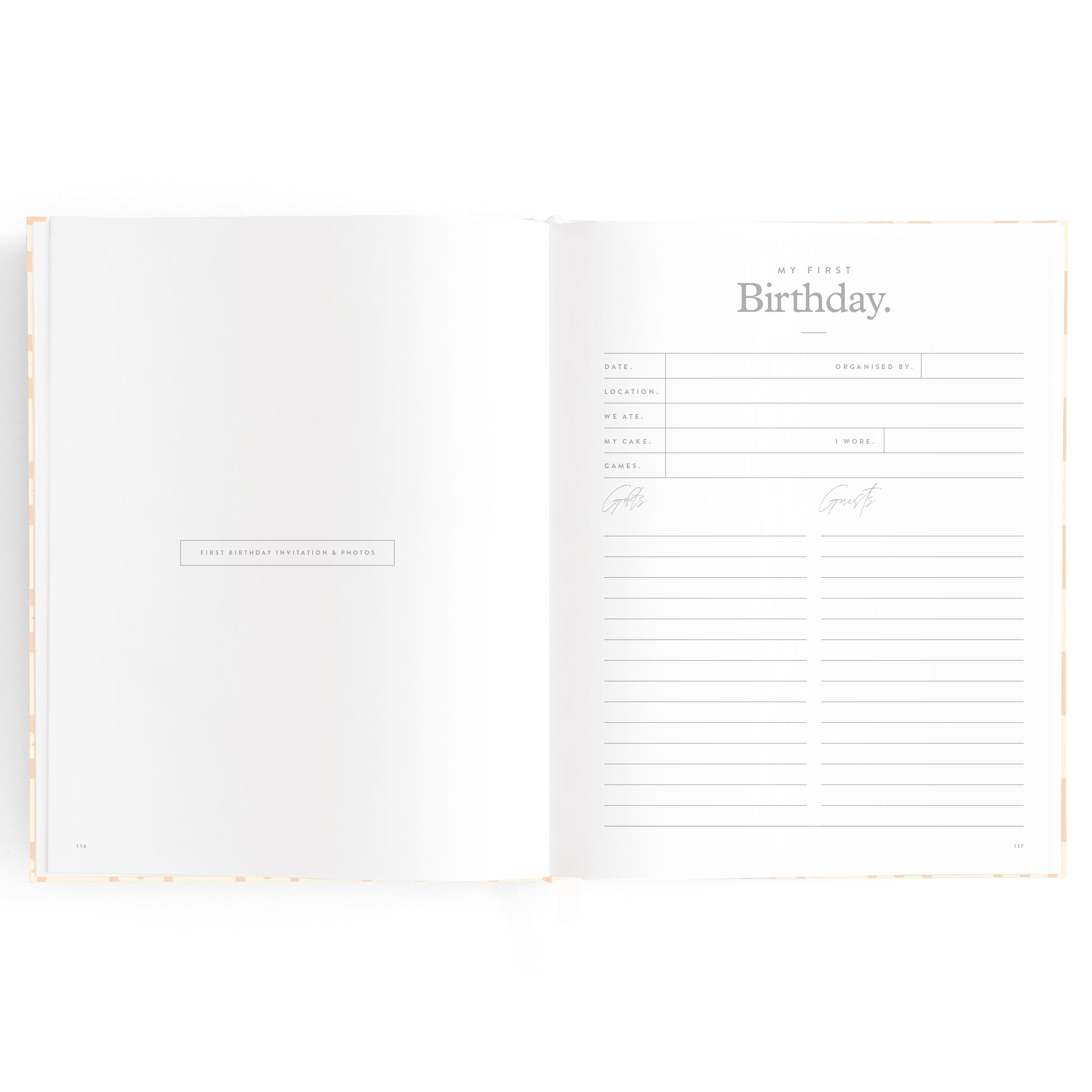 Fox & Fallow Baby Book - Daisy Grid