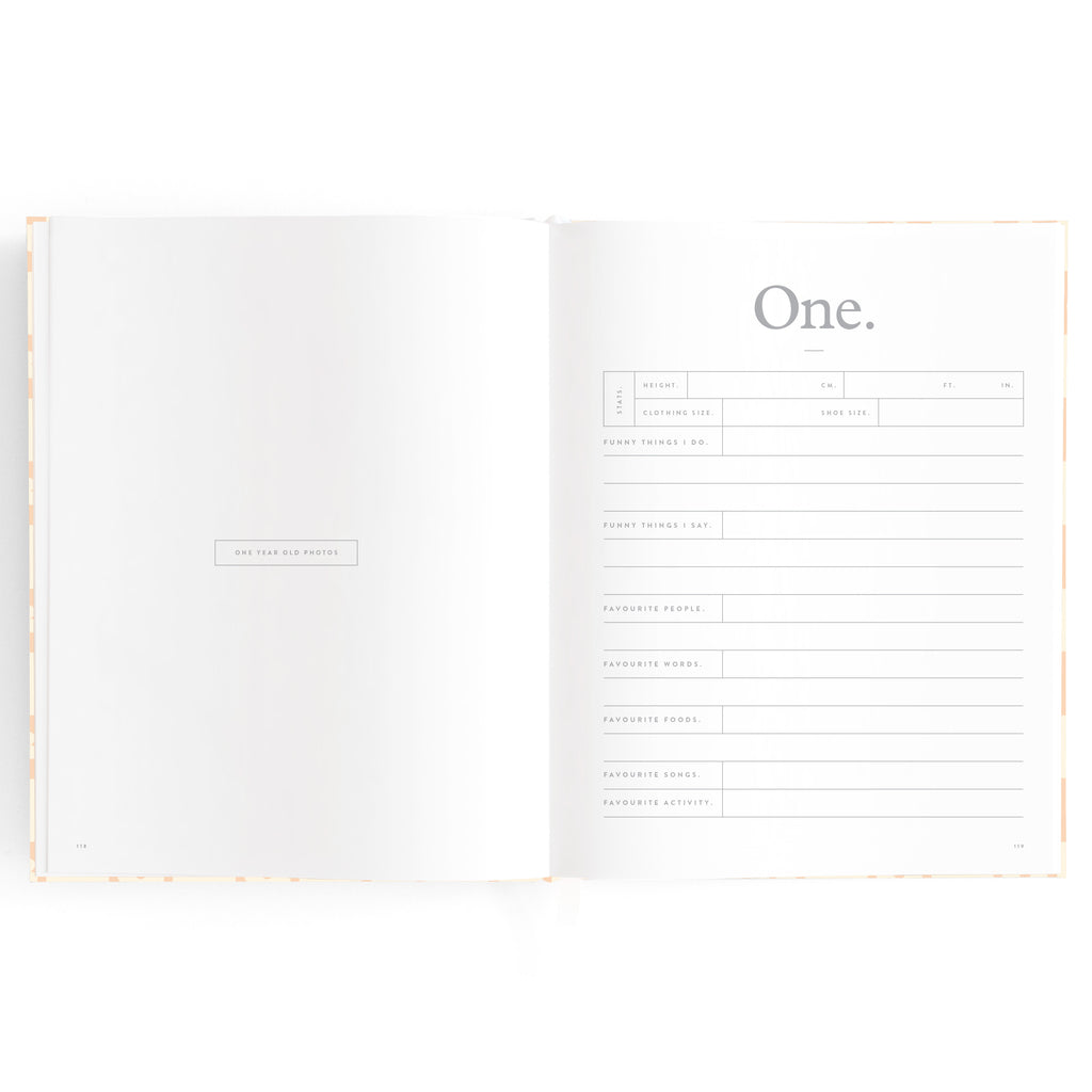 Fox & Fallow Baby Book - Daisy Grid