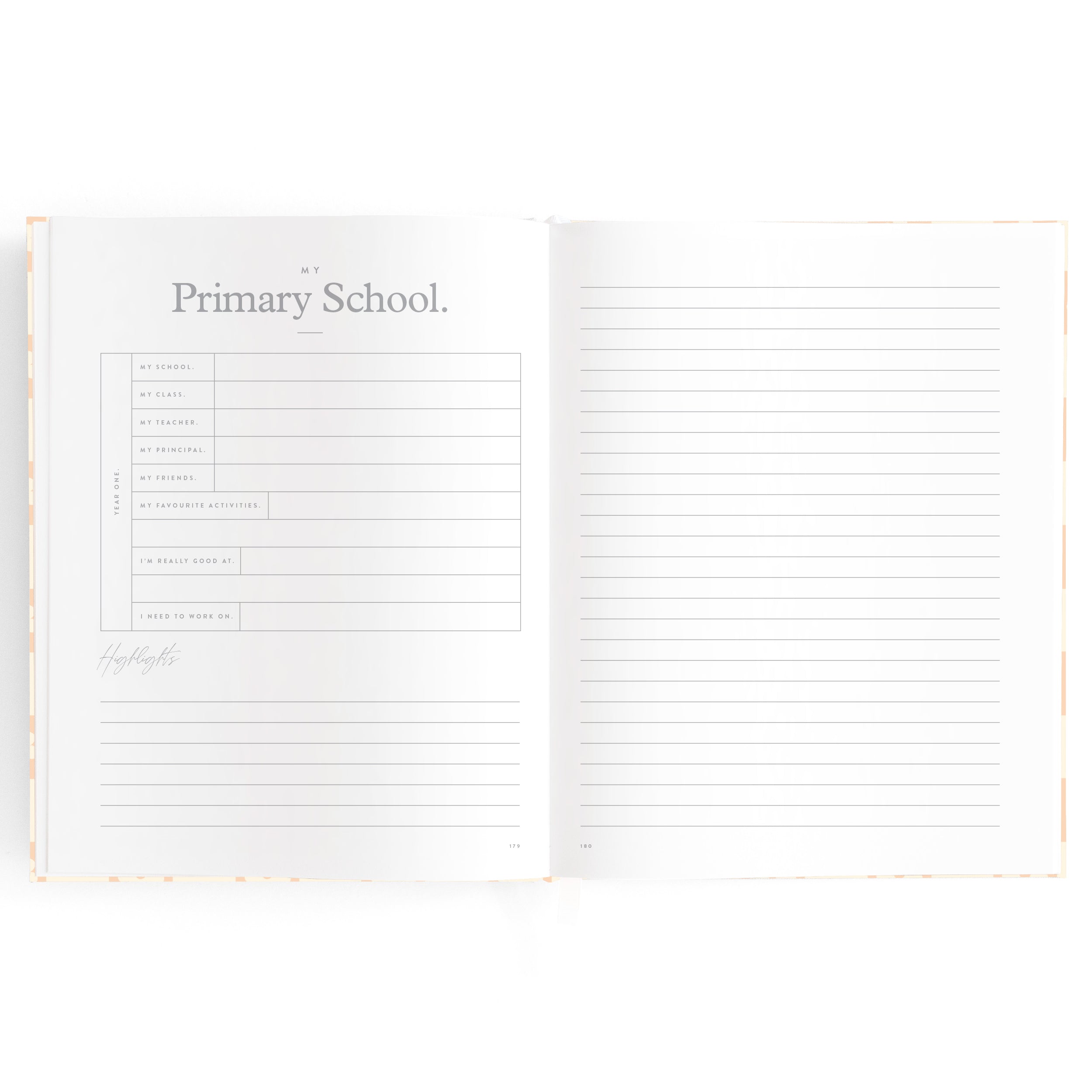 Fox & Fallow Baby Book - Daisy Grid