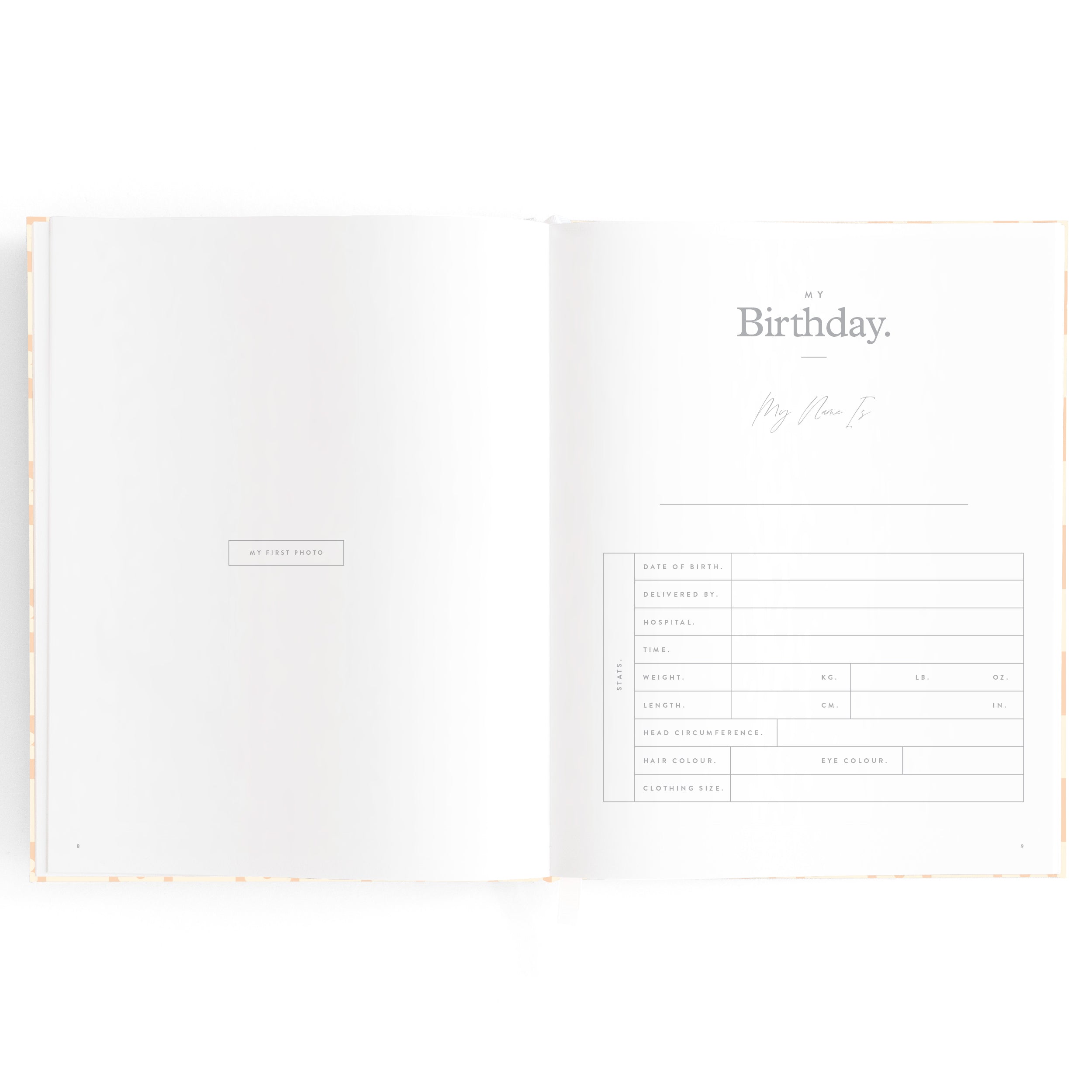 Fox & Fallow Baby Book - Daisy Grid