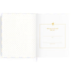 Baby Book - Blue Check (Boxed)