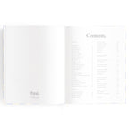 Baby Book - Blue Check (Boxed)