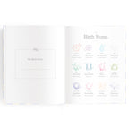 Baby Book - Blue Check (Boxed)
