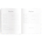 Baby Book - Blue Check (Boxed)