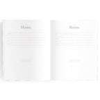 Baby Book - Blue Check (Boxed)