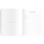 Baby Book - Blue Check (Boxed)