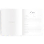 Baby Book - Blue Check (Boxed)
