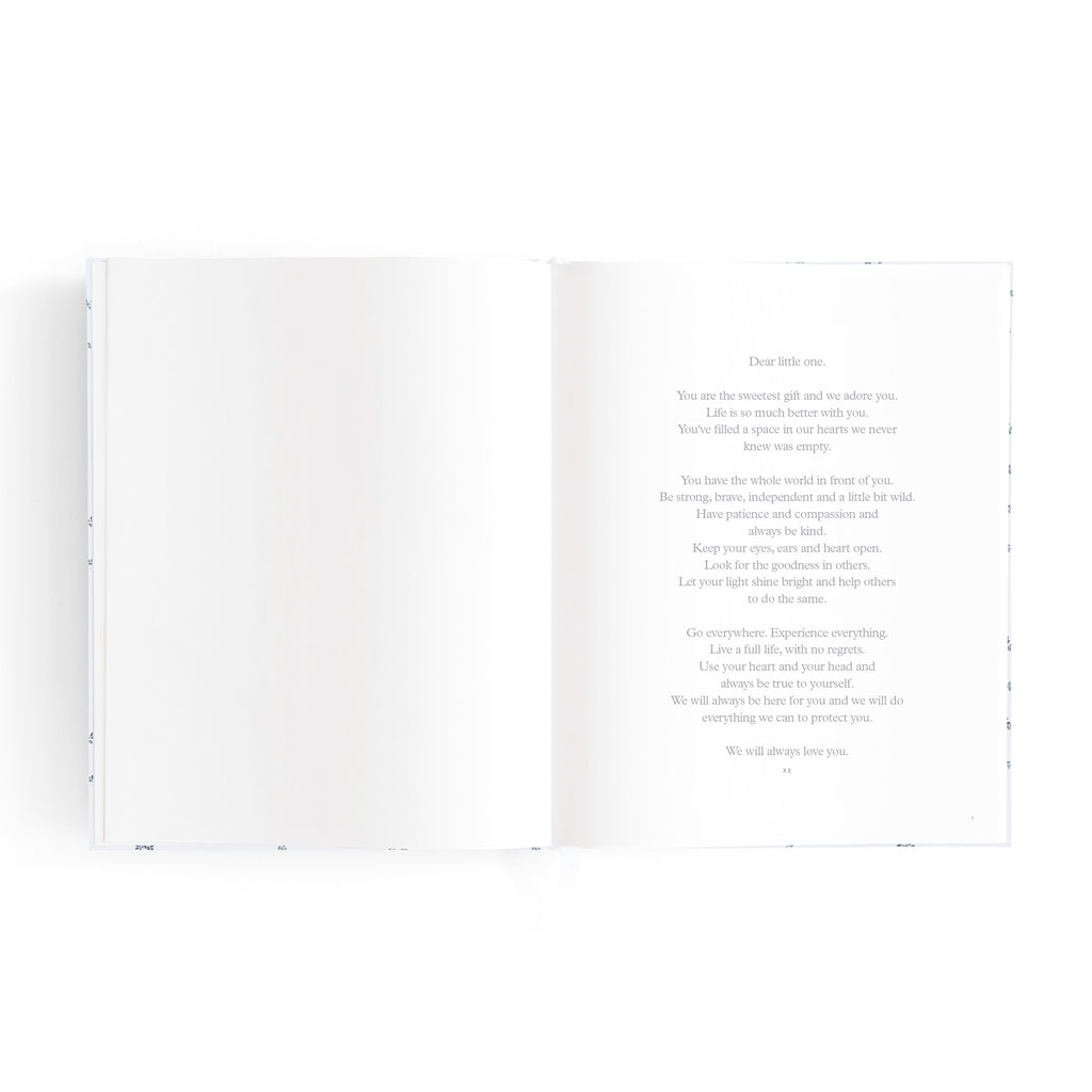 Fox & Fallow Mini Baby Book - Bluebell
