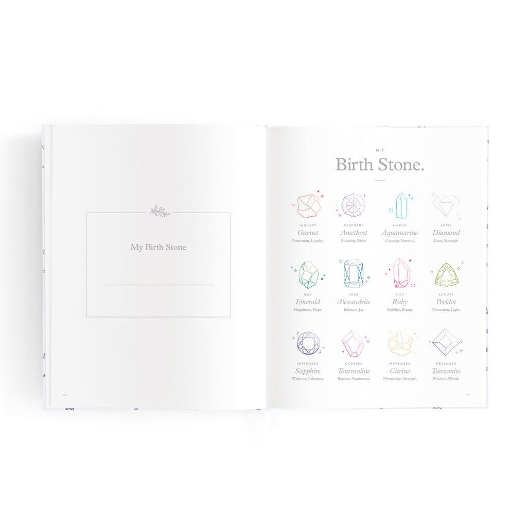 Fox & Fallow Mini Baby Book - Bluebell