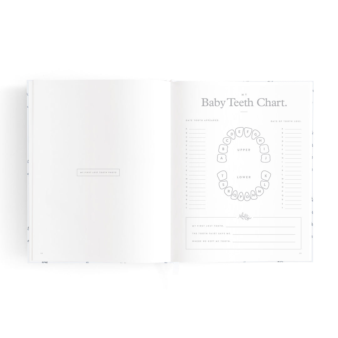 Fox & Fallow Mini Baby Book - Bluebell