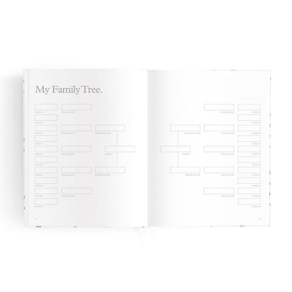 Fox & Fallow Mini Baby Book - Bluebell