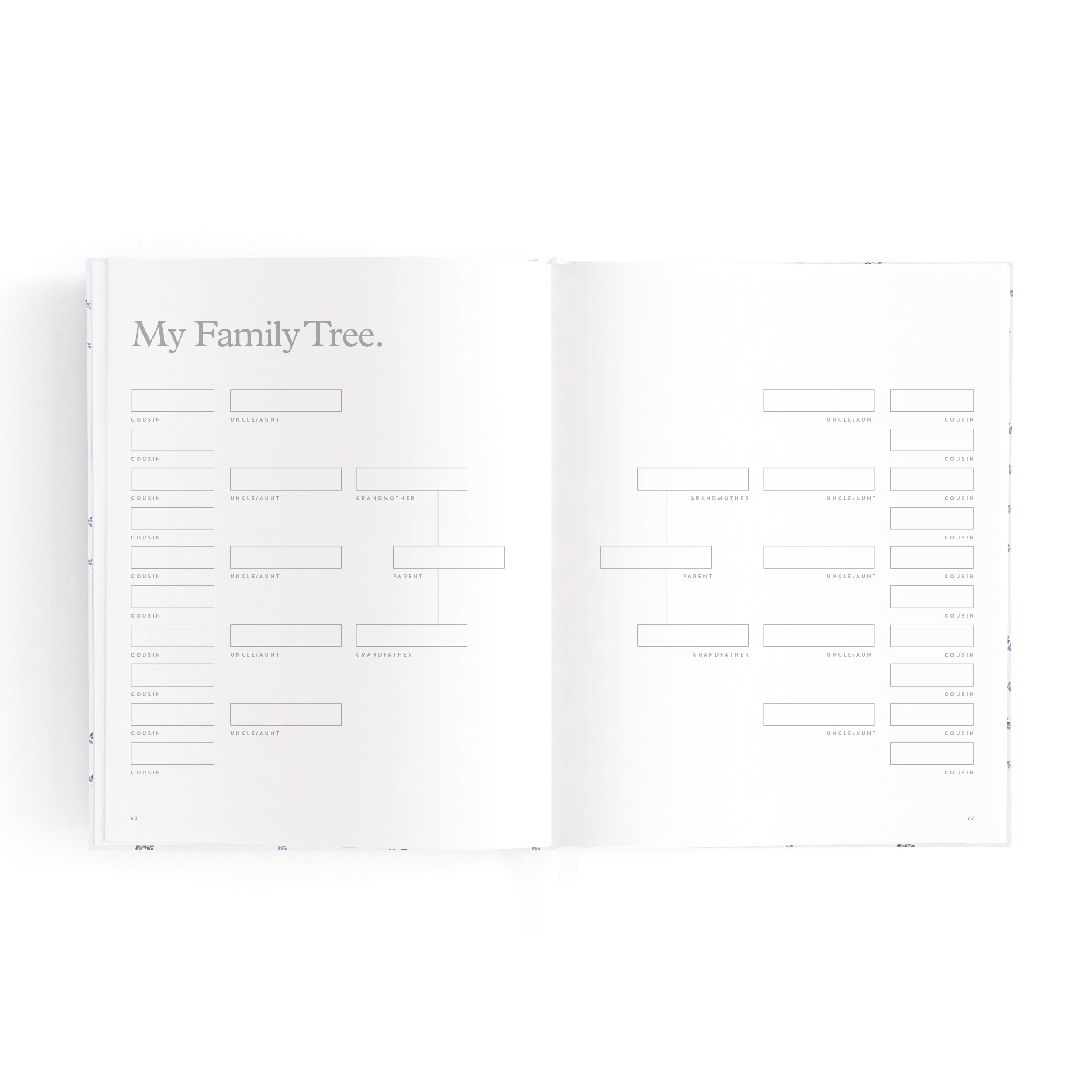Fox & Fallow Mini Baby Book - Bluebell