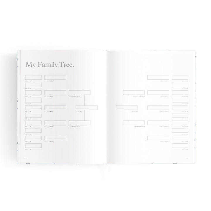 Fox & Fallow Mini Baby Book - Bluebell
