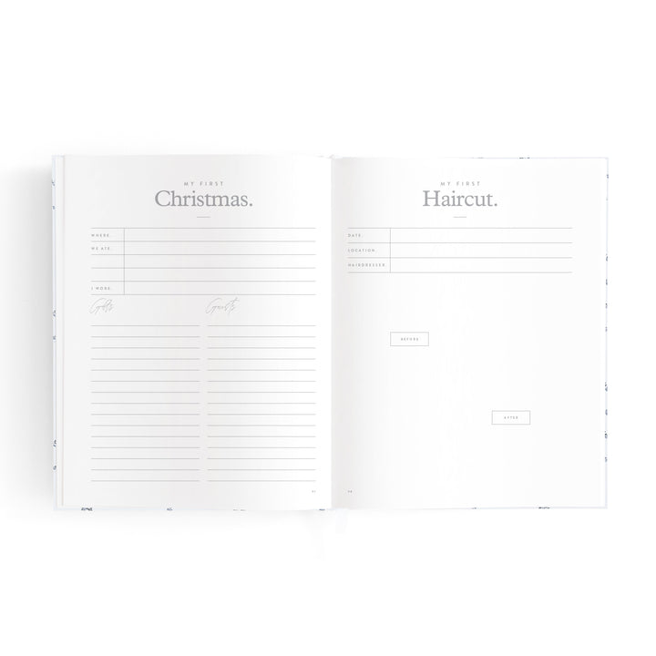 Fox & Fallow Mini Baby Book - Bluebell