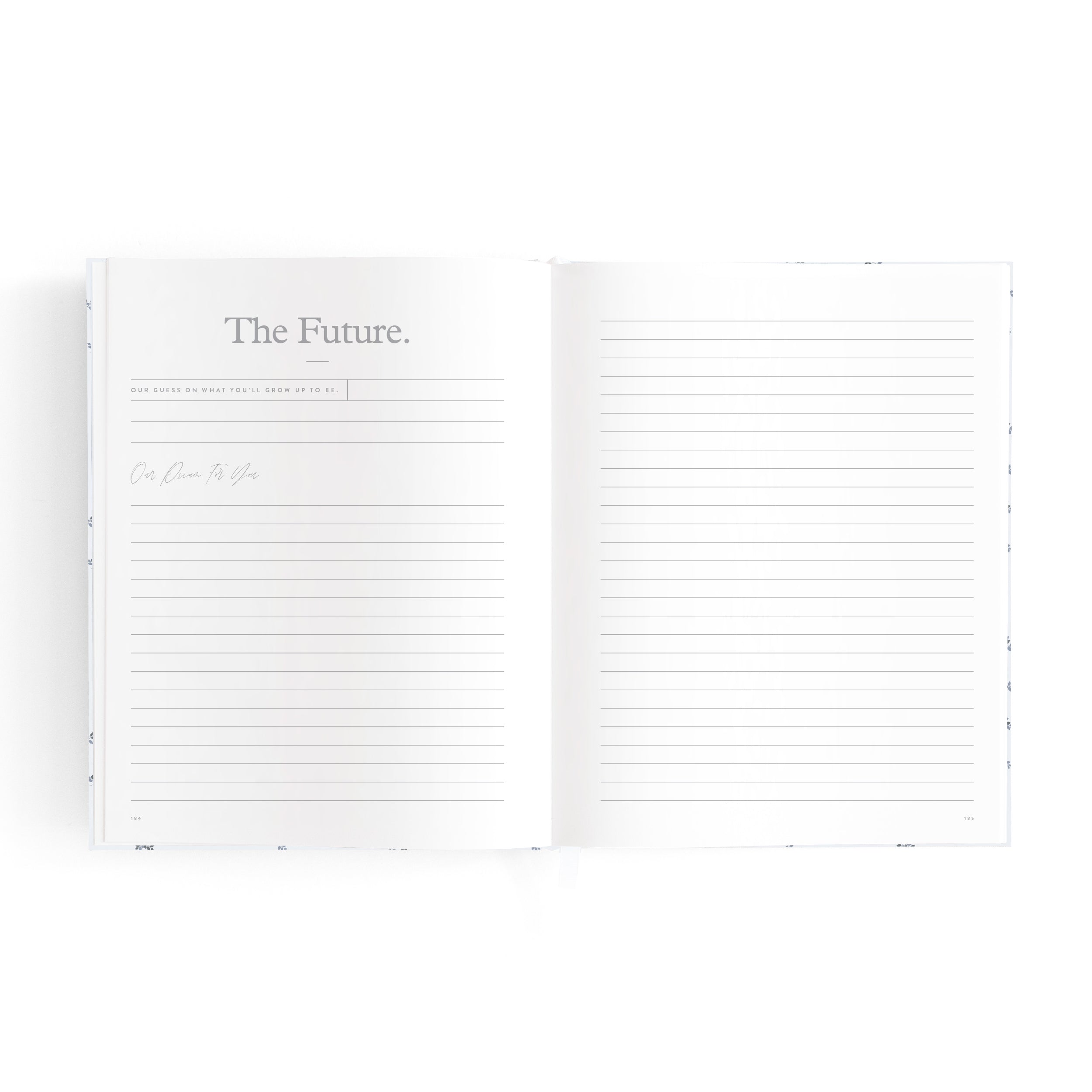 Fox & Fallow Mini Baby Book - Bluebell