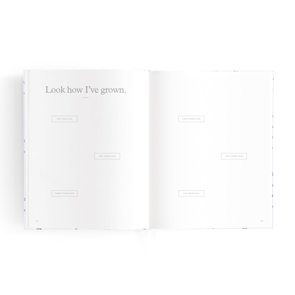 Fox & Fallow Mini Baby Book - Bluebell