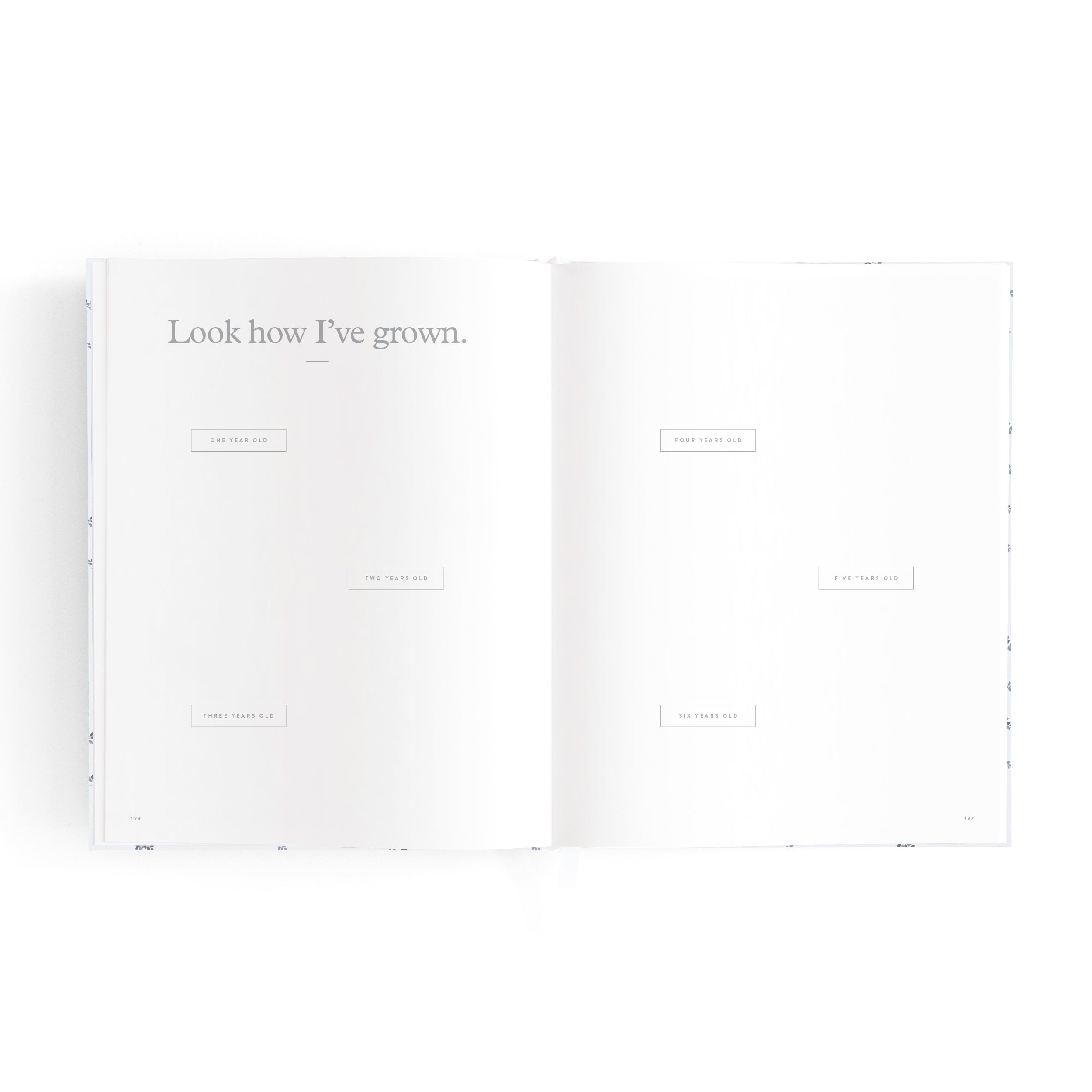 Fox & Fallow Mini Baby Book - Bluebell