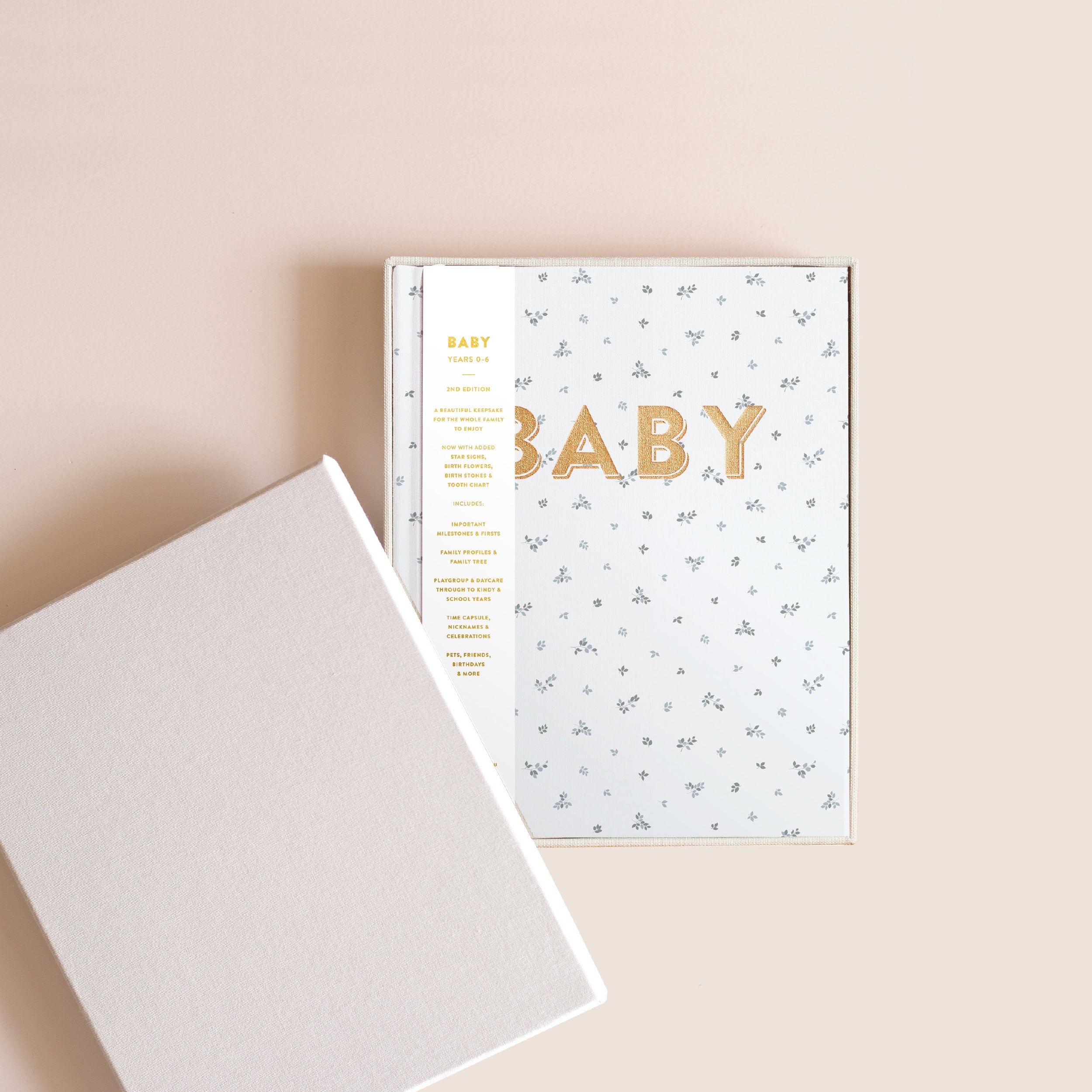 Fox & Fallow Mini Baby Book - Bluebell (Boxed)