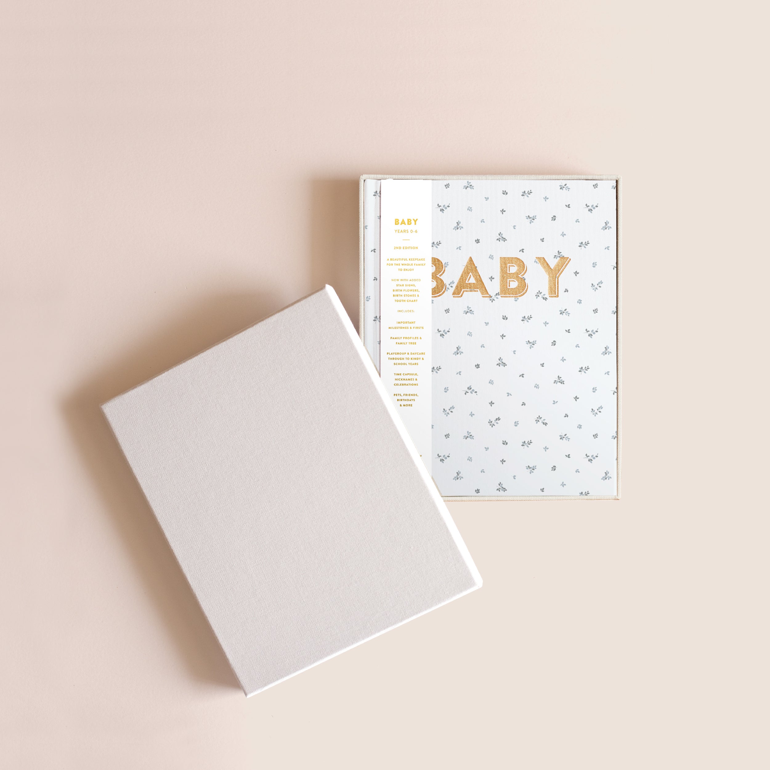 Fox & Fallow Mini Baby Book - Bluebell (Boxed)
