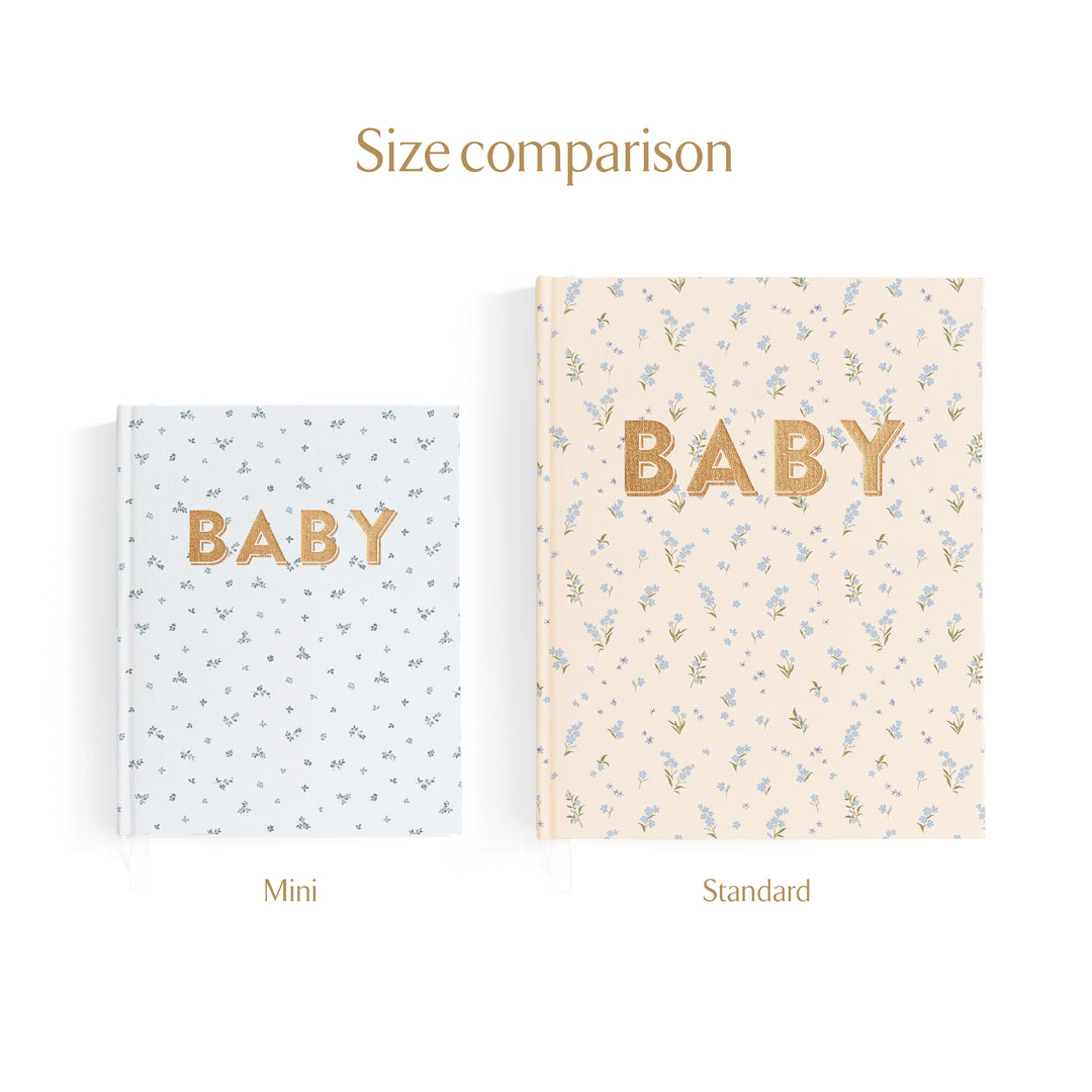 Fox & Fallow Mini Baby Book - Bluebell