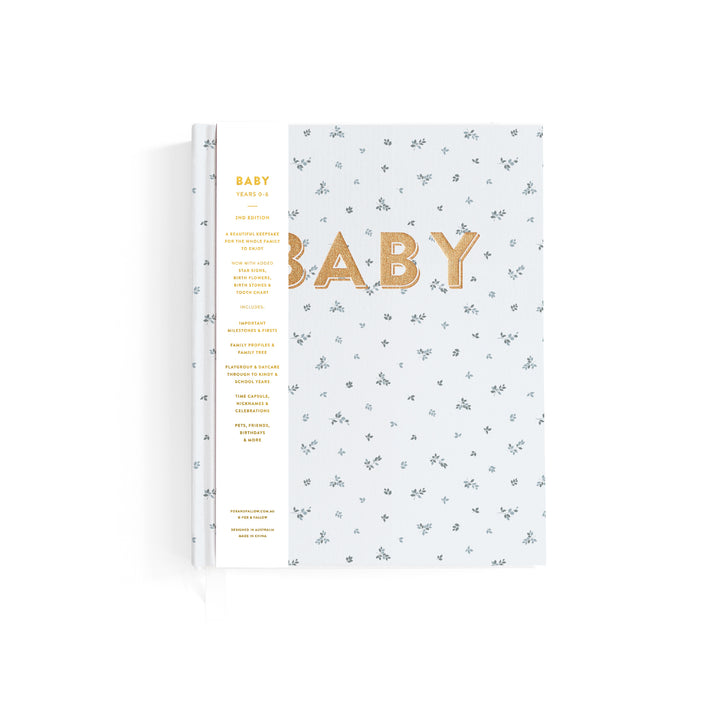 Fox & Fallow Mini Baby Book - Bluebell